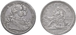 NAPOLI - FERDINANDO IV (1759-1799) - Piastra da 120 grana 1772.