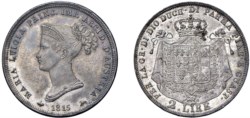 PARMA - MARIA LUIGIA (1815-1847) - 2 lire 1815, Milano.